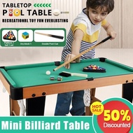 Mini Billiard Table for Kids 69*37*60cm Adjustable Metal Legs Billiard Table Set Pool Table Games