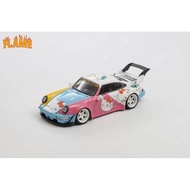 Flame Porsche RWB 964 Hello Kitty