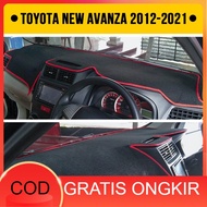 Selimut Dashboard Mobil TOYOTA NEW AVANZA 2012-2021 - Bahan Bludru Halus Lembut Tidak Bikin Silau Be
