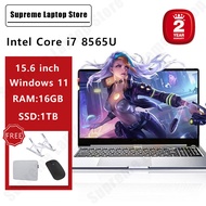 ASUS Factory 15.6-inch  FHD Intel Core i7 8565U Laptop RAM 16GB DDR4 512GB SSD Windows 11 Pro Laptop With Full Size Keyboard Applicable to Students