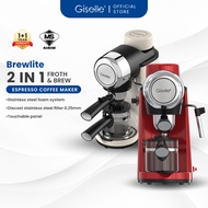 Giselle Espresso Coffee Milk Bubble Maker Machine 800W (KEA0330RD)