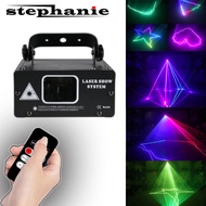 NEW RGB Party DJ Disco Lighting Beam Line Scanner Stage Laser Lights Projector RGB LED Strobe Sound Party Holiday Wedding Lamp