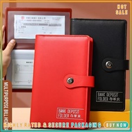 1Pcs A6 Cover Loose-leaf Cash Organizer, High-capacity Financial Planner With 20 Base Inserts, For E
