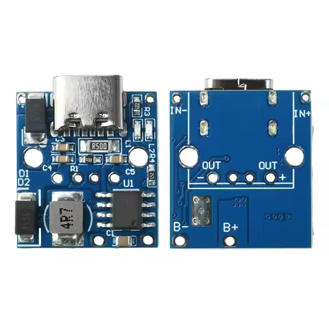 AA/AAA Dry Cell To Lithium Battery Power Supply 3.7V to 6V Step Up Charging Discharging Microcontrol