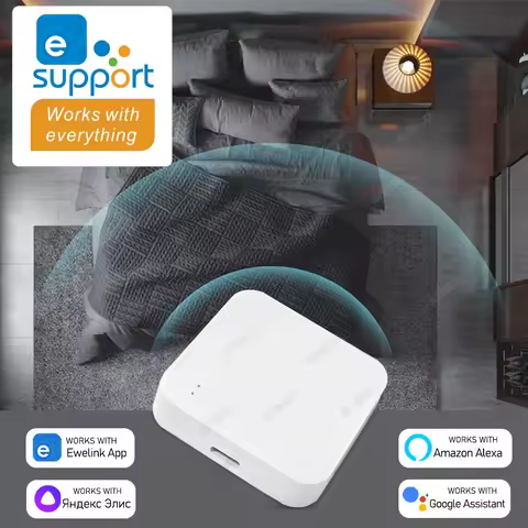 Zigbee Wireless Hub Gateway For Smart Home Automation For Zigbee Devices EWelink App Control Works W