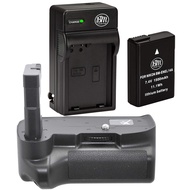 BM Premium Battery Grip Kit for Nikon D3100 D3200 D3300 D5300 Digital SLR Camera - includes BG-N12 B