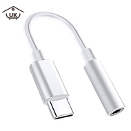 UK Type C 3.5 Jack Earphone USB C to 3.5mm AUX Headphones Adapter Audio cable