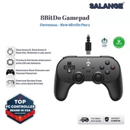 Salange 8BitDo Pro 2 Wired Controller with Hall Effect Joystick Gamepad for Xbox Series X / Xbox Series S / Xbox One &amp; Windows 10