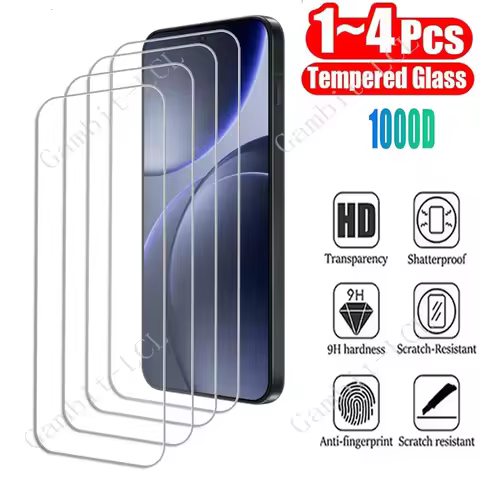 1/4PCS Tempered Glass For OPPO Find X2 X3 X5 Lite X8 Ultra Pro N3 N5 X8s X8s Plus X9 A20 A40 A40m A6