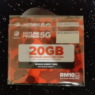 Couple VIP Golden Number Hotlink Prepaid 5G 011-2423 1116 / 011-2423 1119 Self-Register Only