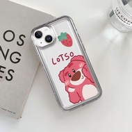 Cute Strawberry Bear applicable to Samsung A02s/A03s A03 A04 A04e A04s/A13 5G A05 A05s M10/A10 A10S 