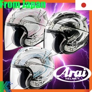 Arai VZ-RAM SNOW DOME Pink Black  Blue Motorcycle Helmet Open Face Design Authentic Japanese Quality