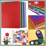 TAMAKO Glitter Foam Paper, A4 Thick Handmade Paper,  Flash Colorful EVA Cardstock Decorations