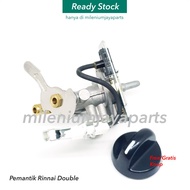 Mesin Pematik Kompor Gas Rinnai Double (Ada Api Lilinnya) / Mesin Pemantik Kompor Gas Umum Rinai 1 2