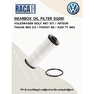 TRANSMISSION GEARBOX OIL FILTER (VOLKSWAGEN GOLF MK7 GTI / ARTEON / TIGUAN MK2 2.0 / PASSAT B8 / AUD