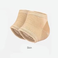 Insole Tumit Kaki Sakit Pecah Heel Protector Gel Socks Sol Bantalan Kaos Kaki Pelindung Tumit Kaki A