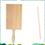 Italian Gnocchi Board Wood Kitchen Baking Tool Pasta Maker Professional