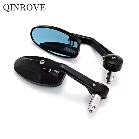 Motorcycle 7/8'' Handle Bar End Mirror MOTO Side Mirror Universal For Honda CB1000R CB650R CB650F CB