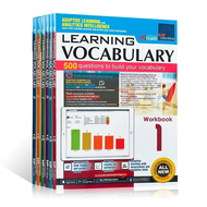 6 Books to Learn English Grammar/Vocabulary 1-6 Childrens English Learning Guide Home School Supplies Singapore Education Books.
