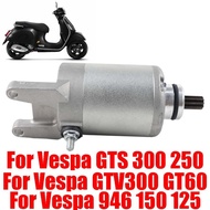 For Vespa GTS 300 300ie 250 250ie GTV 300 GT60 GTS300 Vespa 946 150 125 Motorcycle Engine Starter Mo