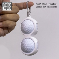 Golf Ball Holder, Golf Ball Bag Clip, Double Golf Ball Holder, Golf Ball Storage