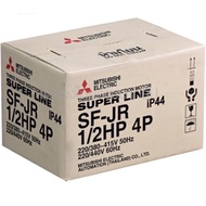 มอเตอร์ MITSUBISHI รุ่น SF-JR SF-QR 1/2แรง 1แรง 2แรง 3เฟส 220/380 โวลต์ IP44 (ใช้กับไฟ 380v)