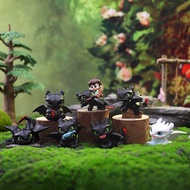 Toothless Little Dragon Blind box Toys Figure - Mainan kotak buta Naga Kecil Tanpa Gigi 无牙小龙盲盒