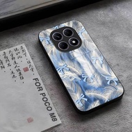 Glass Softcase M8poco - Casing hp Latest M8poco [M373] Casing poco - Aesthetic Motif - Cellphone Cas