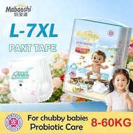 Mabaoshi Baby Diaper L to 7XL XXXXXL Diaper Pants Big Size Pull Up Pants for Big Kids Super Absorben