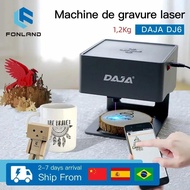 FONLAND DJ6 Laser Engraver CNC DIY Laser Engraving Machine 3000mw Fast Mini Logo Marking Food Printe