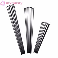 MXMUSTY Cycle Spokes Mountain Bike 26inch 27.5inch Black 170mm-290mm Flexible Stainless Steel
