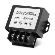 【8】DC-DC Converter 12V to 24V 5A VoltageConverter Power Adapter Regulator Converter