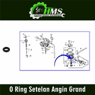 O Ring Setelan Angin Grand (Harga Per 1 PC) - O Ring Washer Baut Stelan Setelan Angin Karburator