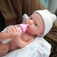 MYREBABY 12" Micro Preemie Full Body Silicone Baby Doll Boy John Lifelike Reborn Doll Surprice Child