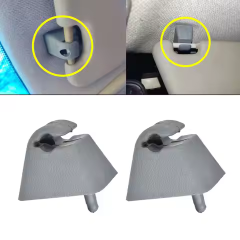 2pcs Sun Visor Clips Mount Bracket Holder for Opel Vauxhall Vectra Vivaro A Astra F Corsa Combo B Ca