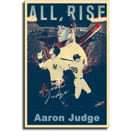 Aaron Judge Pop Art Sports Player Posters Hd Printed Posters and Prints  Paintings On Canvas Home De