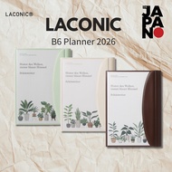 Laconic Planner 2026 B6 Weekly Flap Pocket (Starts September 2025)