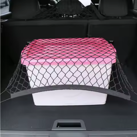 Nylon Car Rear Cargo Net Trunk Storage Organizer Net For Subaru XV Forester Outback Legacy Impreza X
