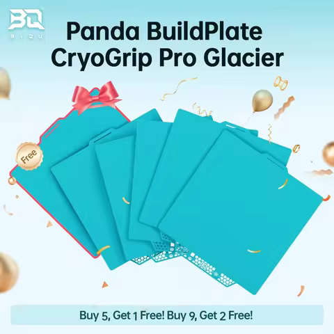 BIGTREETECH Panda Build Plate CryoGrip Pro Cool Plate CryoGrip Sheet Spring Steel For Bambu Lab X2D 