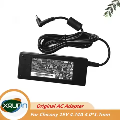 Original For Hasee K610D-i7 D1D2A29D3 Laptop Power Supply Chicony A10-090P3A 19V 4.74A 90W AC Adapte