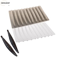 114OMYZUSHOP Vanilla Pod Mold, 10-Cell Design Food Grade Silicone Chocolate Mold, Premium Non-Stick 