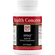 Health Concerns EPAQ - Brain Health Support Supplement - 60 Capsules