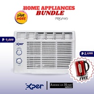 XPER AIRCON XAC-M2406HP .6HP (INVERTER GRADE) with Free Electric Kettle