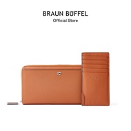 Braun Buffel Hinna Zip Long Wallet