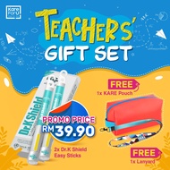 Teachers Gift Set (DR.K SHIELD EASYSTICK TWIN PACK + PREMIUM KARE POUCH + LANYARD)