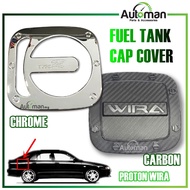 Proton Wira Chrome Fuel Tank Cover Carbon Fuel Tank Cover Chrome shining black carbon matte black
