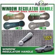 Window Regulator Handle Proton Saga Iswara LMST Blue Dark Brown Grey Interior Accessories Door Contr