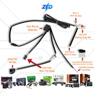 Auto Passing V4 Circuit with Excellent Load-bearing Relay for 2-Mode Spotlights: D1, F32X, T2S, CX3,
