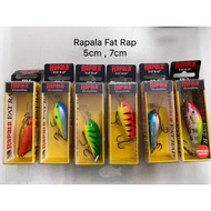 [ In Stock ] Rapala Fat Rap 5cm, 7cm (FR05, FR07) Floating