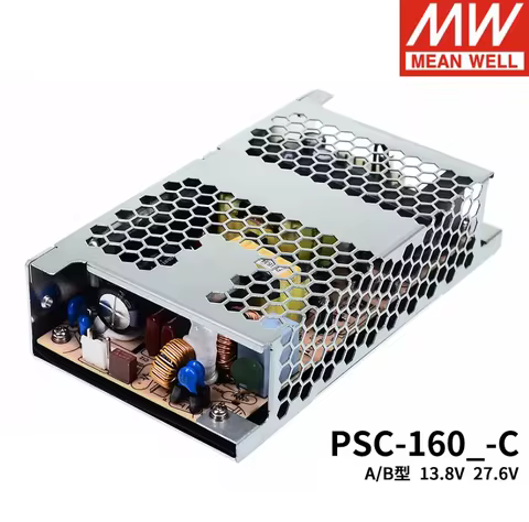 Original Mean Well PSC-160A-C Security system PSC-160 13.8V 160W Single Output with Battery Charger 